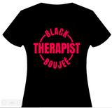 Black Boujeé Therapist - Circle