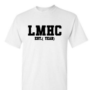 LMHC EST. Crew Tee (White)
